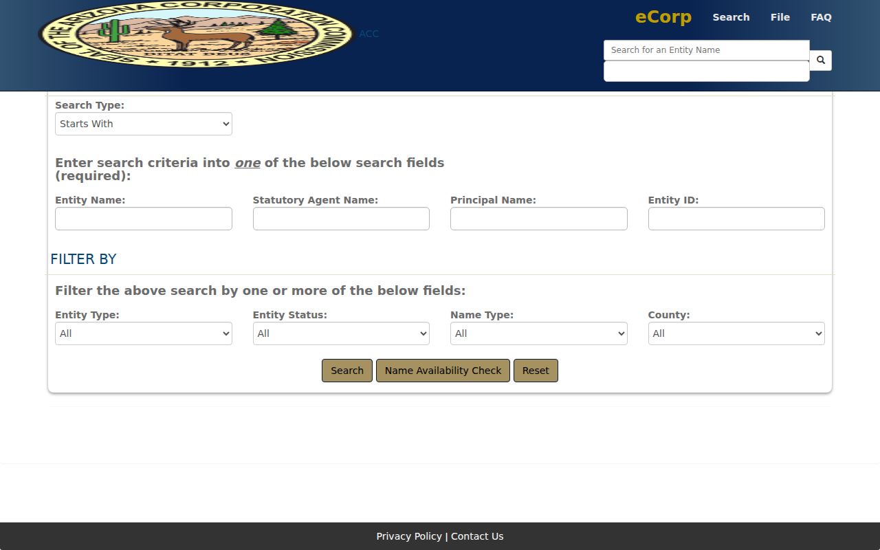 Casa Grande neighbors Arizona HOA entity search